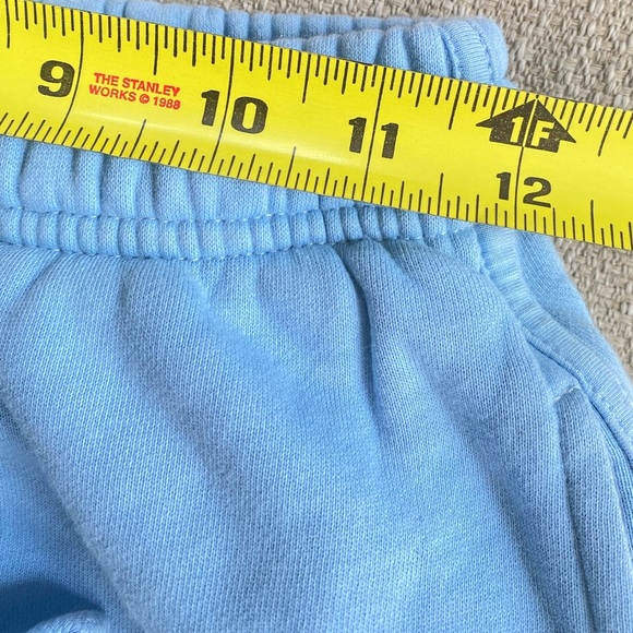 Fiorucci Shorts Women’s Small Velour Equipe Shorts Blue - Picture 6 of 10